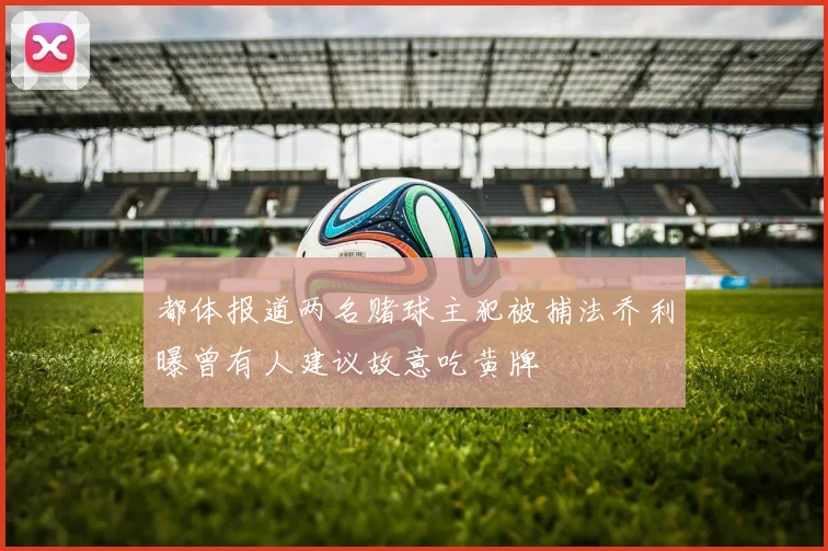 都体报道两名赌球主犯被捕法乔利曝曾有人建议故意吃黄牌