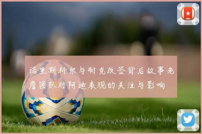 诺里斯科尔与耐克改签背后故事老詹团队对阿迪表现的关注与影响